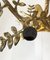 Mesa de centro Bonsai redonda de latón de Willy Daro, años 90, Imagen 5