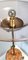 Vintage Brass Telescopic Floor Lamp with Red Travertine Marble Tops, 1920s, Image 13