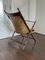 Vintage Klappstuhl aus Lederimitat aus Bambus, Maison Jansen zugeschrieben, 1950er 14