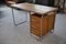 Bauhaus Desk in Chrome Tube and Oak by Kovona, 1960s 3