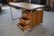 Bauhaus Desk in Chrome Tube and Oak by Kovona, 1960s 6