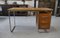 Bauhaus Desk in Chrome Tube and Oak by Kovona, 1960s 10