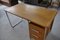 Bauhaus Desk in Chrome Tube and Oak by Kovona, 1960s 8