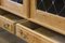 Danish Glass Oak High Sideboard by Henning Henry Kjaernulf, 1960s 4