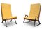 Mid-Century Schalenstühle aus Teak & Ebenholz mit Polstern im Stil von Gerrit Rietveld, 1960er, 2er Set 1