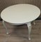 Chippendale Style Round Extendable Dining Table, 1970s 4