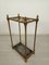 Antique Brass Umbrella Stand, 1890s 5