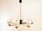 Vintage Chandelier with Glass Cones 2
