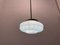 Mid-Century Blue Opaline Glass Pendant Light with Brass Fittings, 1970s, Image 5