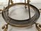 Empire Bronze Chandelier Empire with Arrows, 1950s, Set of 3 22