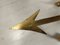 Empire Bronze Chandelier Empire with Arrows, 1950s, Set of 3 17