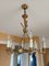 Empire Bronze Chandelier Empire with Arrows, 1950s, Set of 3 11