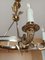 Empire Bronze Chandelier Empire with Arrows, 1950s, Set of 3 9