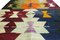 Upcycled Turkish Kilim Handwoven Rug, 2023 4