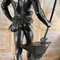 Maurice Constant, Große Patinierte Figurative Skulptur, 1930, Bronze 8