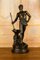 Maurice Constant, Große Patinierte Figurative Skulptur, 1930, Bronze 2