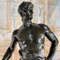 Maurice Constant, Große Patinierte Figurative Skulptur, 1930, Bronze 5