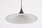 Danish Semi Pendant Light by Claus Bonderup & Torsten Thorup for Fog & Mørup, 1960s 3
