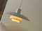 PH4/3 White Lamp by Poul Henningsen for Louis Poulsen, 1980s 8