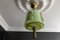 Art Deco Green and Brown Glass Pendant Light, Germany, 1930s, Image 2