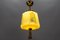 Art Deco Green and Brown Glass Pendant Light, Germany, 1930s, Image 10