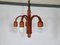 Teak Drawbar Lamp from Domus, 1970s 2