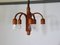 Teak Drawbar Lamp from Domus, 1970s 1