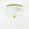 Mid-Century Diamond Glass Wall Light or Flush Mount by Helena Tynell for Limburg, Germany, 1960s 3