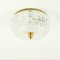 Mid-Century Diamond Glas Wandlampe oder Einbauleuchte von Helena Tynell für Limburg, Deutschland, 1960er 2