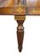 Elegante Louis Philippe Vitrine aus Nussholz mit Blumenglas, Italien, 19. Jh. 15