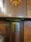 Elegante Louis Philippe Vitrine aus Nussholz mit Blumenglas, Italien, 19. Jh. 16