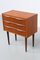 Dänischer Vintage Teak Nachttisch, 1960er 1