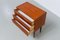 Dänischer Vintage Teak Nachttisch, 1960er 8