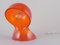 Lámpara de mesa Dalu de plástico naranja translúcido de Vico Magistretti para Artemide, Imagen 2