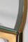 Satz Couchtische aus Messing Chrom & Glas von Maison Charles, 1970, 5 . Set 4