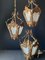 Antique Italian Pendant Lamps, 1940s, Set of 3, Image 1