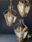 Antique Italian Pendant Lamps, 1940s, Set of 3, Image 2