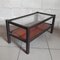 Modern Rectangular Coffee Table in Teak and Glass, Italy, 1960s, Image 1