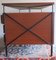 Desk in Mahogany and Lacquered Metal by ARP - Motte, Mortier & Guariche, France, 1956 4