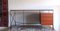 Desk in Mahogany and Lacquered Metal by ARP - Motte, Mortier & Guariche, France, 1956 9