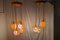 Vintage Orange Hanging Lights, 1970s, Set of 2 8
