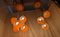 Vintage Orange Hanging Lights, 1970s, Set of 2 9