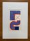 Kumi Sugaï, Bleu, 1996, Kupferstich, gerahmt 10