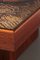 Brutalist Coffee Table with Copper Top and Wooden Base, 1970, Image 7
