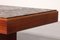Brutalist Coffee Table with Copper Top and Wooden Base, 1970 4