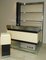 Mobile Bar aus Holz & Vinyl von E. Sottsass, 1970er, 2er Set 3