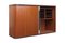 Vintage Office Cabinets with Tambour Doors, Set of 2 11