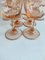 Große Kristallgläser mit Goldrand von Daum, 1930er, 12 . Set 4