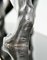Alexandre Ouline, Art Deco Panther Skulptur, 1930, Bronze auf Marmorsockel 11