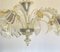 Fru-Fru 6-Light Chandelier in Opaline and Gold Murano Glass by Walter Furlan, 1995 2